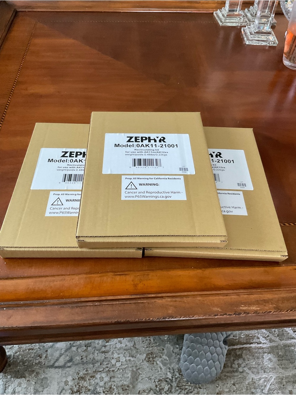 Zephyr Kitchen Replacement Filter - Brown (Pack)